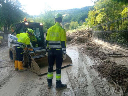 Maltempo intervento Protezione Civile