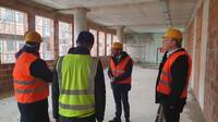 Sopralluogo al cantiere della nuova palazzina a servizio dell'istituto Montagna Foto 2