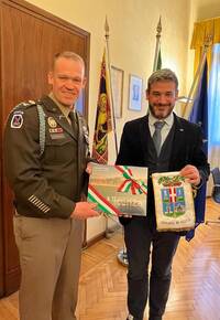 Visita del comandante USA Foto 4